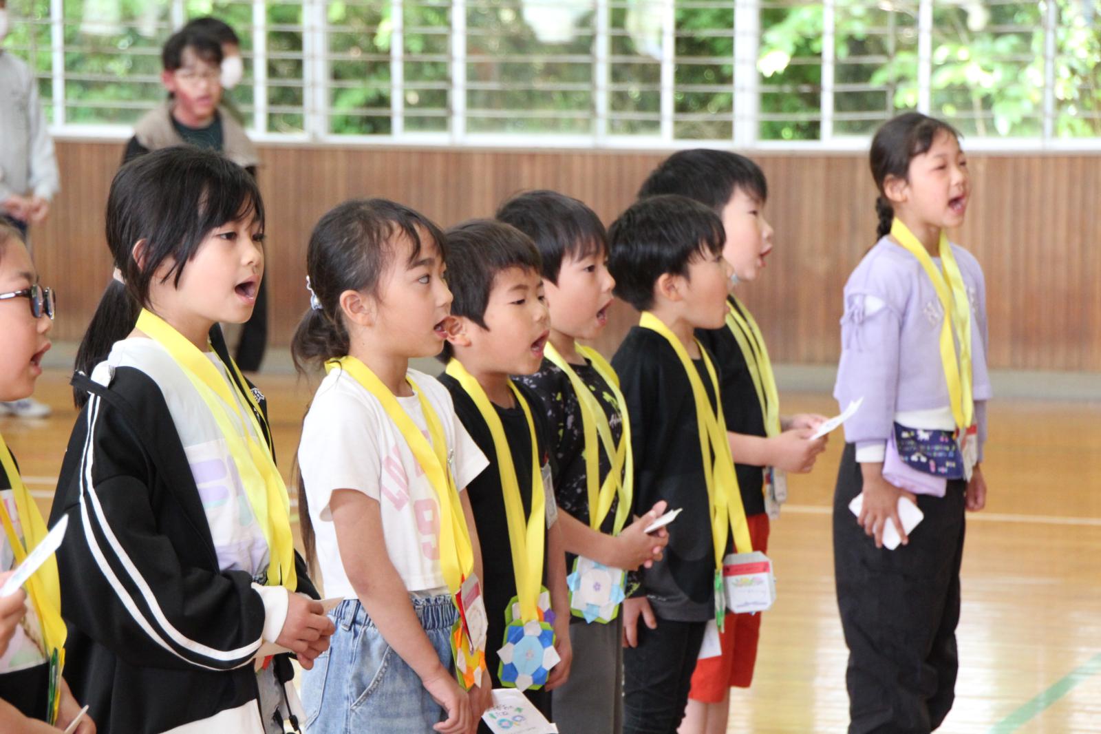 １年生を迎える会